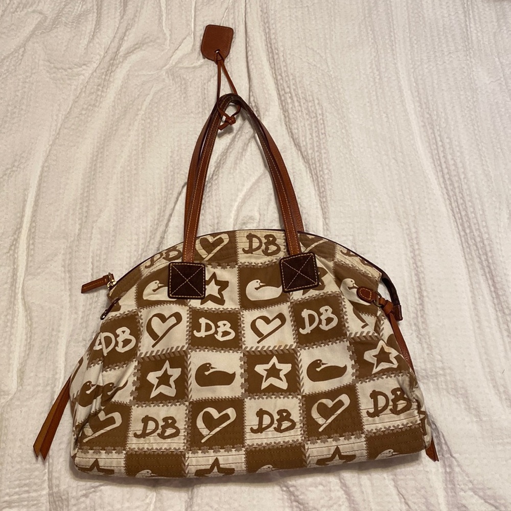 Dooney and Bourke Vintage Cloth Shoulder Bag